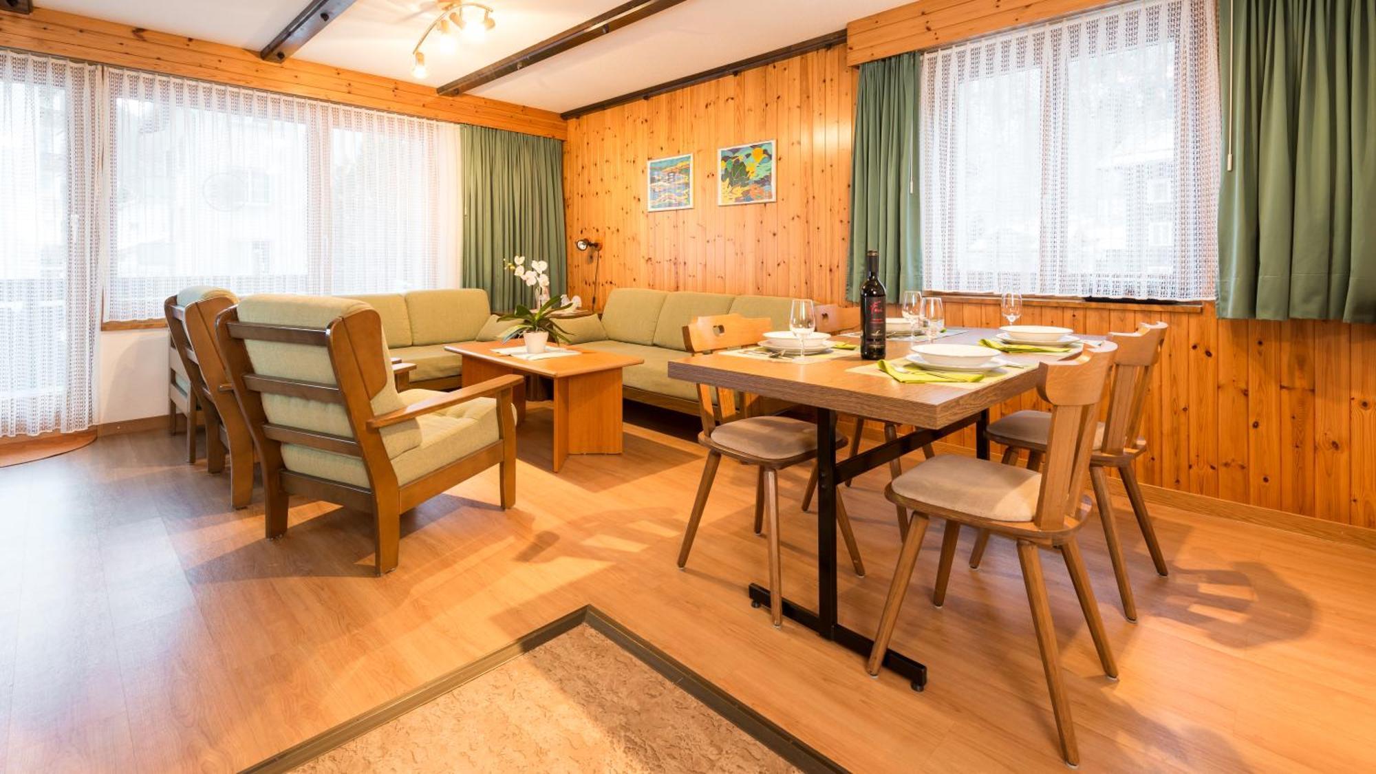 Apartamento Haus Alba Saas-Almagell Habitación foto