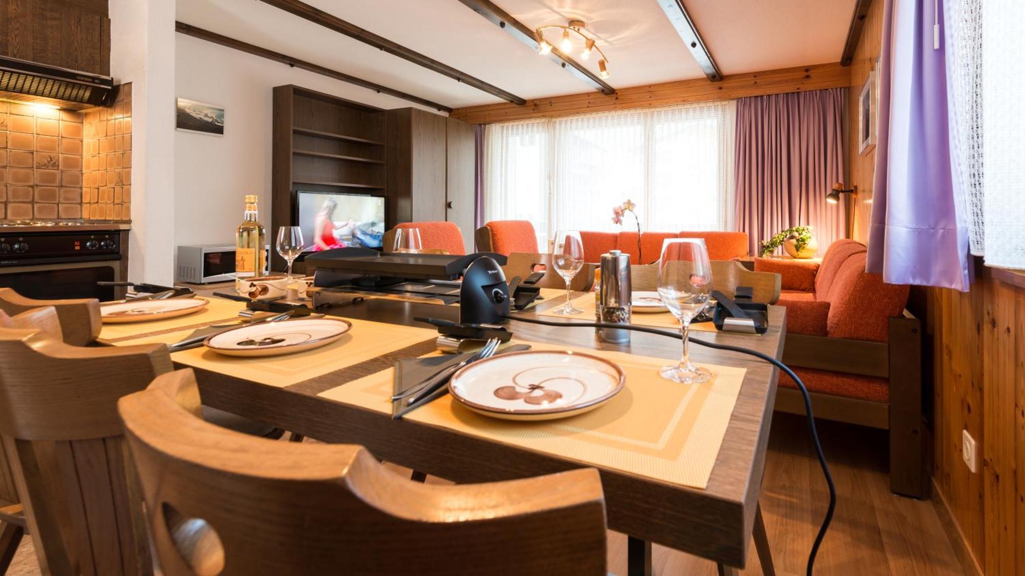 Apartamento Haus Alba Saas-Almagell Habitación foto